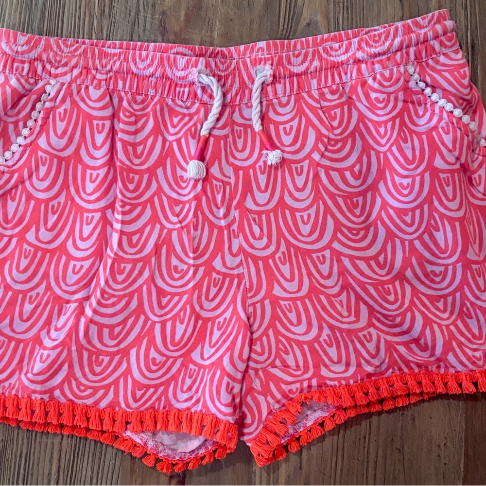 Cat & Jack Pink and White Patterned Fabric girls
